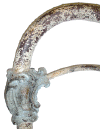 Old Iron Bed Distressed Crackle Antique Finish(28044 bytes)
