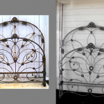 iron beds /Canopy Conversion iron beds /Canopy Conversion