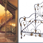 iron beds /Art Nouveau iron beds /Art Nouveau