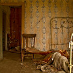 iron beds /Ghost Town Bodie State Park iron beds /Ghost Town Bodie State Park