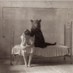 iron bed/bear iron bed/bear