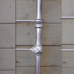 Iron Bed-Silver Wash Steps Iron Bed-Silver Wash Steps