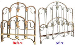 Iron Bed Frame Before and After Image 4 (23605 bytes)