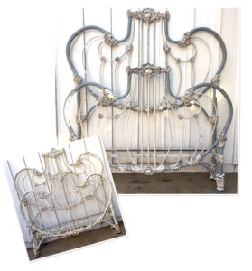 Antique Iron Beds | Victorian Vintage Bed Frames | Cathouse