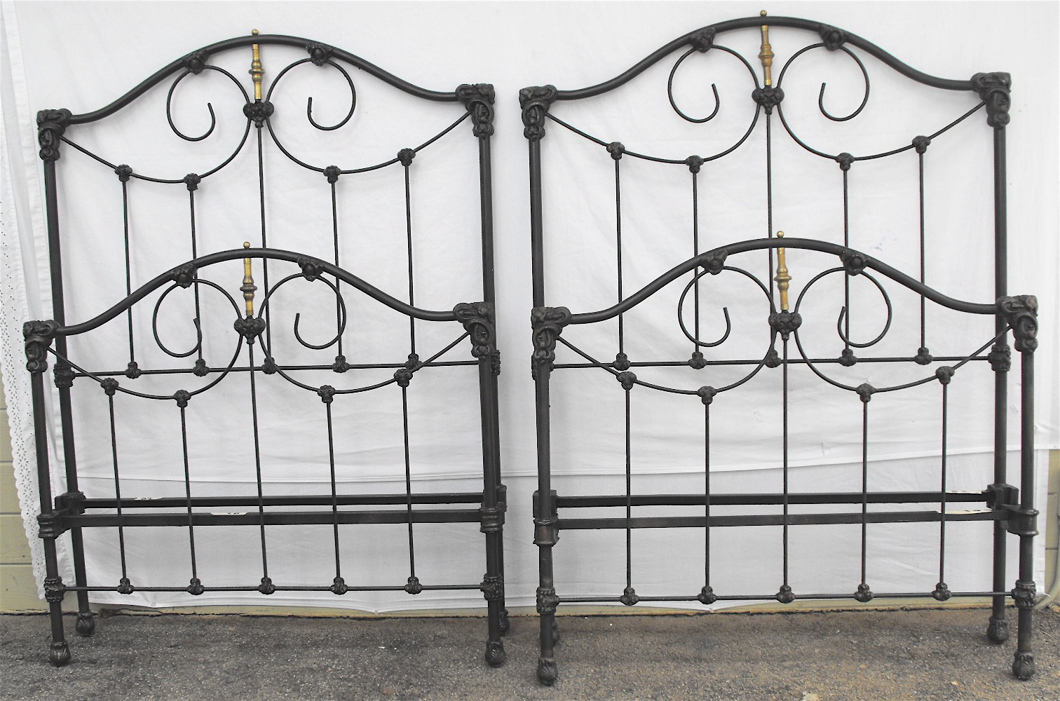 Twins iron beds