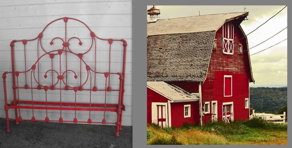 Barn Red Iron Bed Why?
