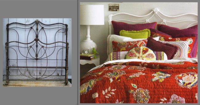 iron beds /Tulip Macys iron beds