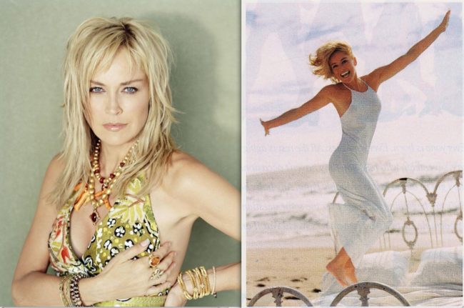 iron beds /Sharon Stone cathouse beds