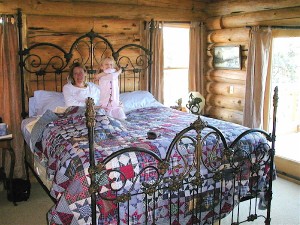 Iron Beds for Log Cabins