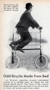"The Iron Bike Bed'