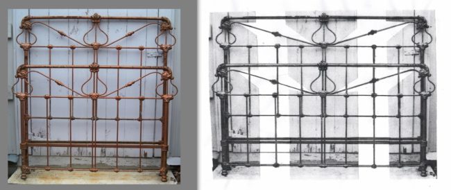 iron beds /King Sketch cathouse beds