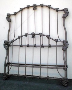 Refinishing Your Iron Bed In Sandblasted Pewter