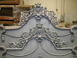 The Mermaid Iron Bed