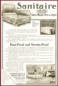 Old Iron Bed Advertising