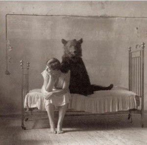 Bear in a Bed