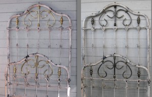 Iron Beds with Brass Polished vs Patinaed Aged