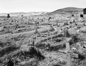 Iron Bed as a Tombstone