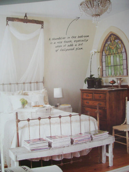 iron bed / make-do vintage bed