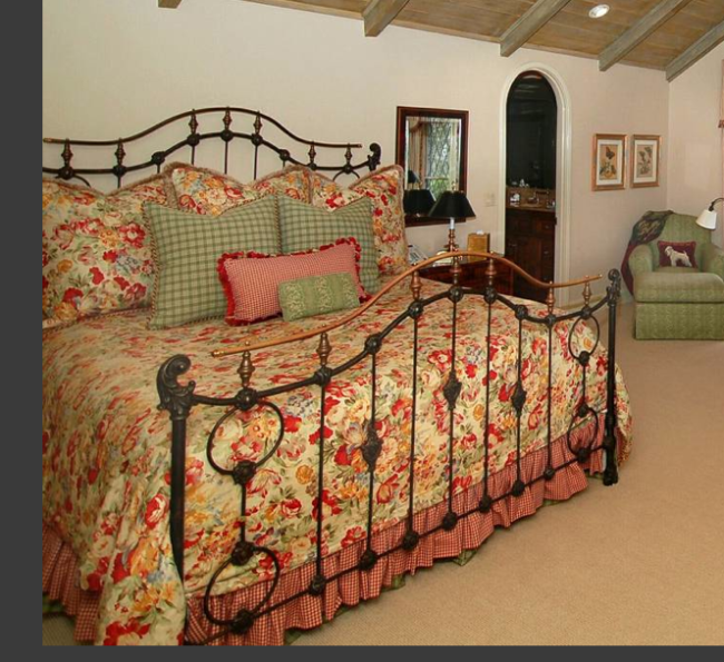 iron bed king conversion vintage bed