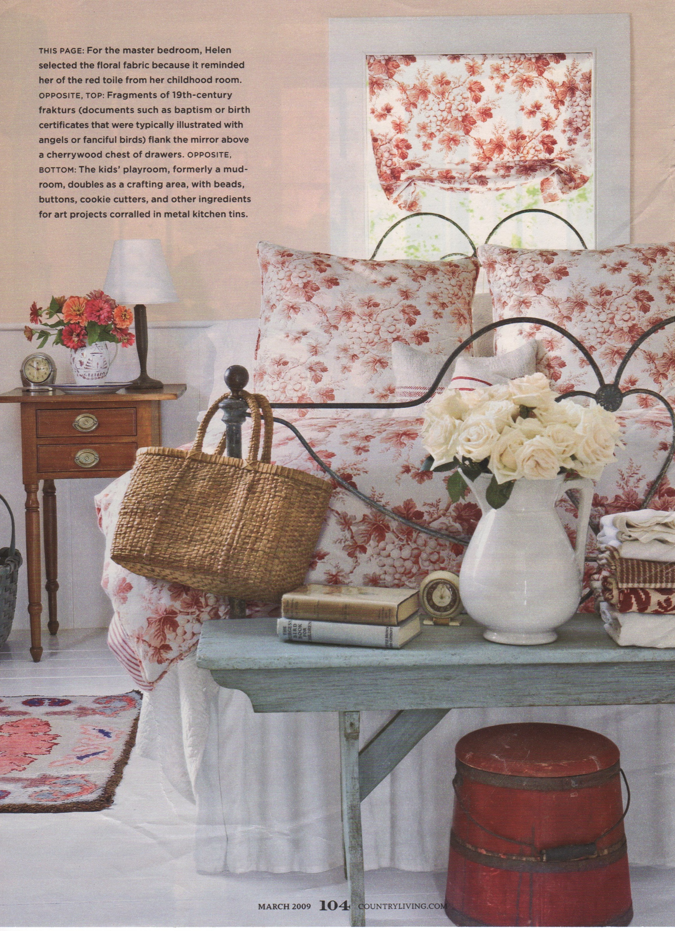 iron bed hint vintage bed