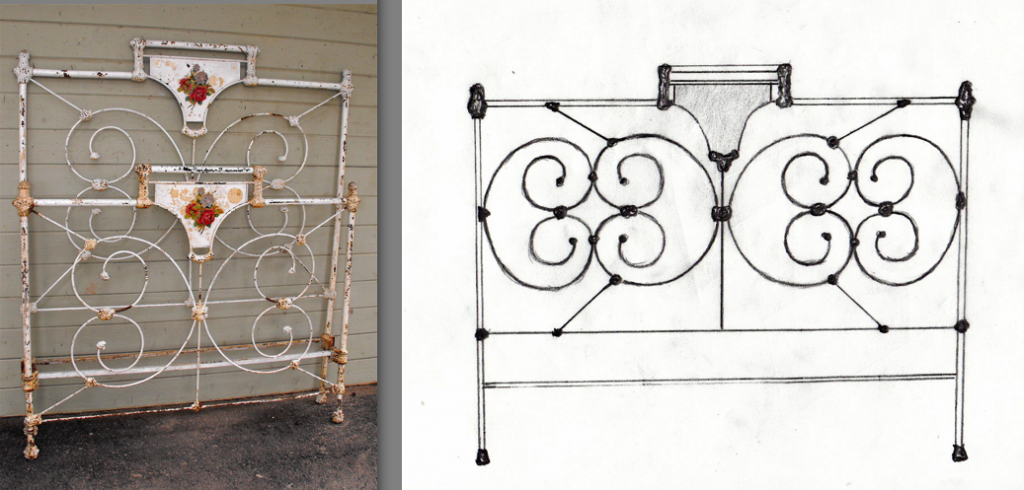 Planning Your Antique Iron Beds Conversion - Cathouse Beds