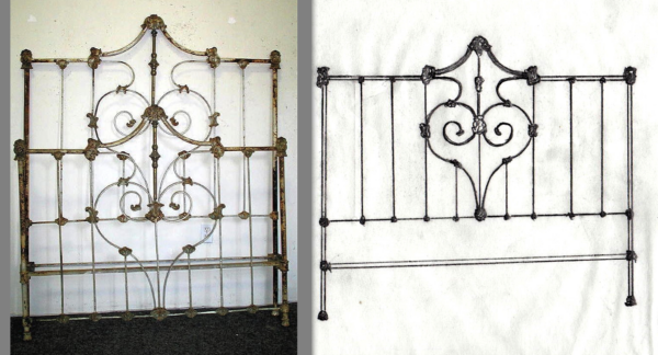 Antique Iron Bed