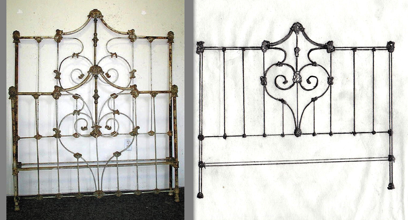 iron bed #2 Antique Iron Bed