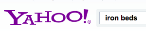 Iron Beds on Yahoo