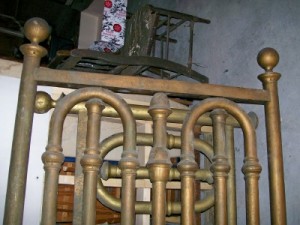 Big Ole' Brass Bed
