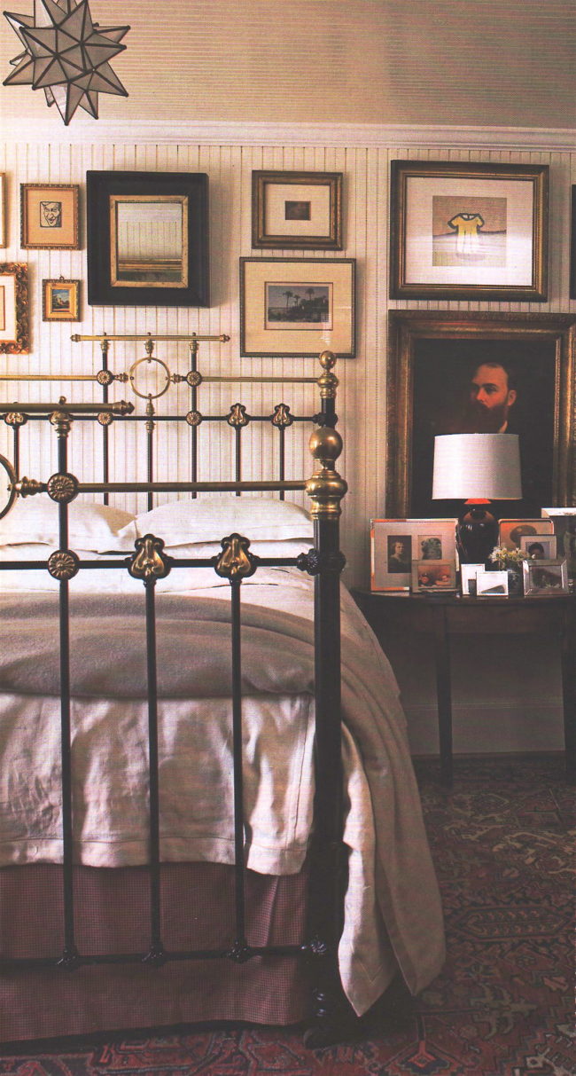 The Butler Bedroom Antique Iron Bed