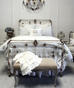 Refined Elegance and The Antique Iron Bed