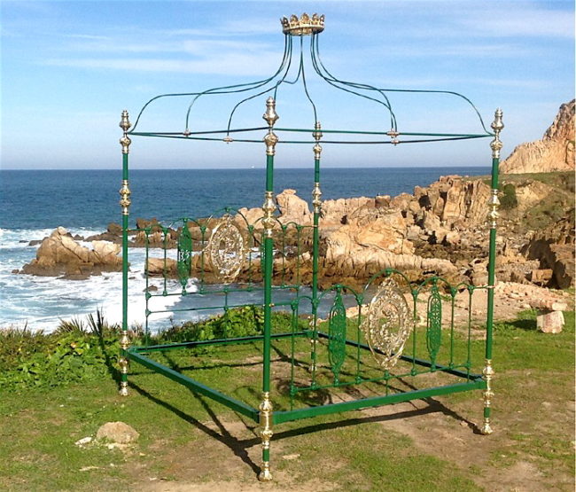 cathouse antique iron beds Cathouse Beds