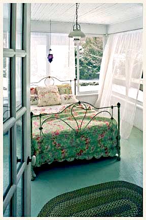 Antique Iron Beds and the Charm of the Sleeping Porch