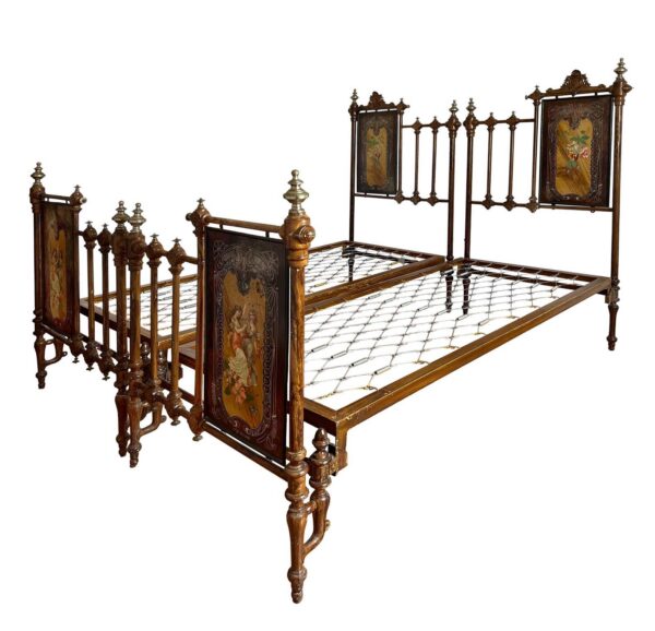 cathousebeds_antique-iron-twins Antique Iron Beds
