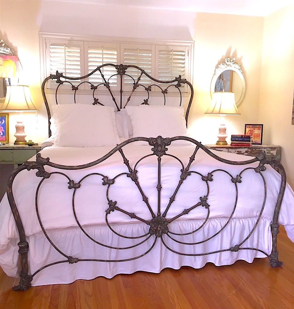 Transformation of Antique Double Beds into Modern King Size