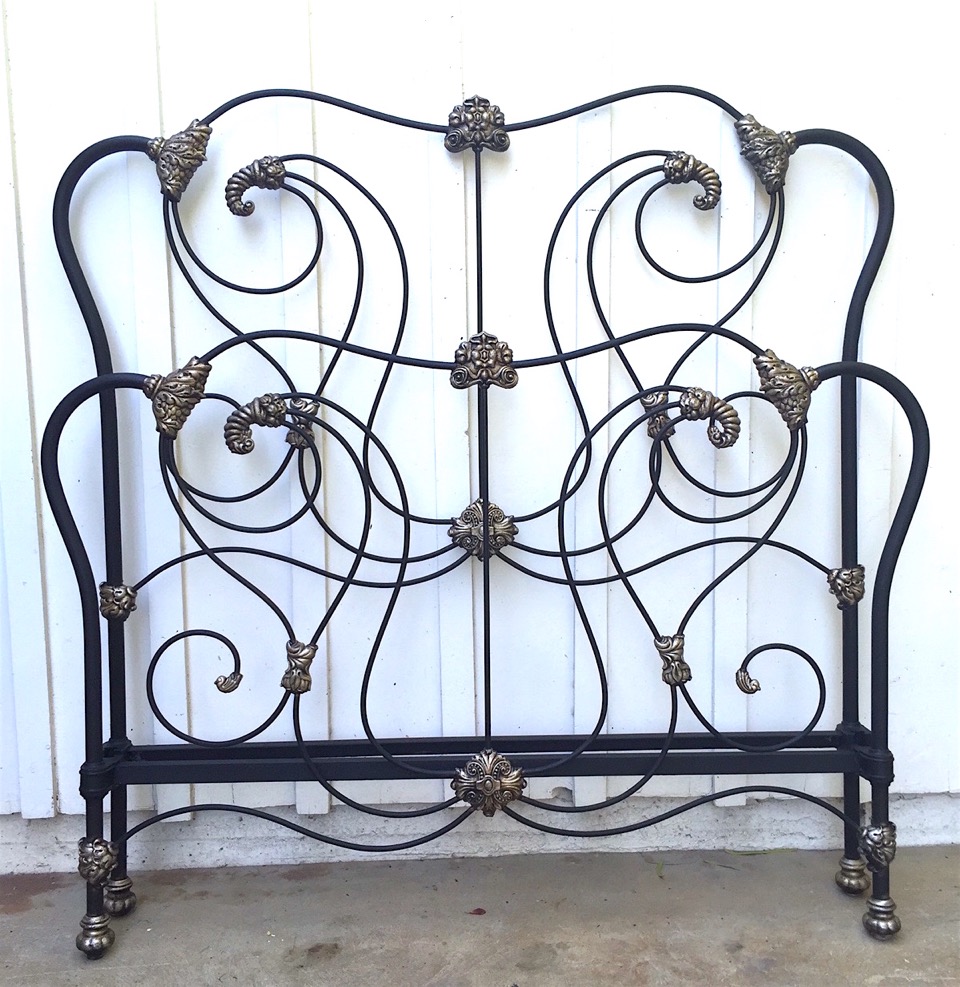 Tracing the French Legacy in Antique Iron Bed Designs