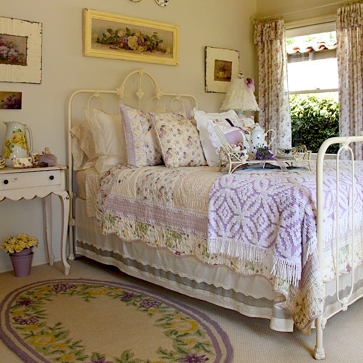 Charm of Iron Beds in Grandma's Bedrooms