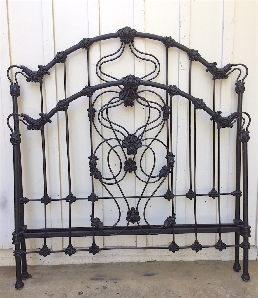 Tracing the French Legacy in Antique Iron Bed Designs