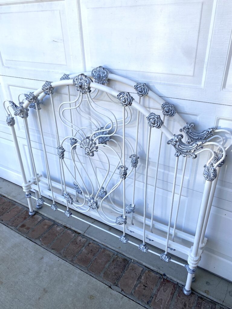 The Space With Antique Iron Double Size Daybed