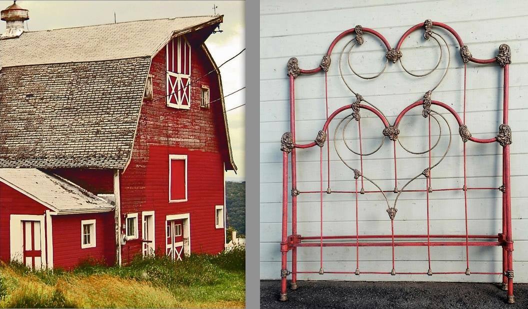 Cathousebeds.com – Barn Red Iron Beds