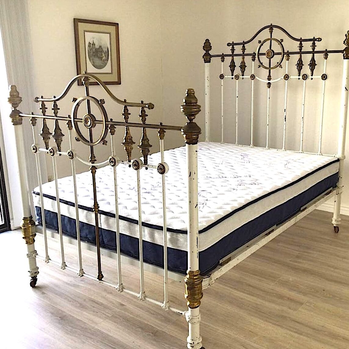 antique-iron-bed-height