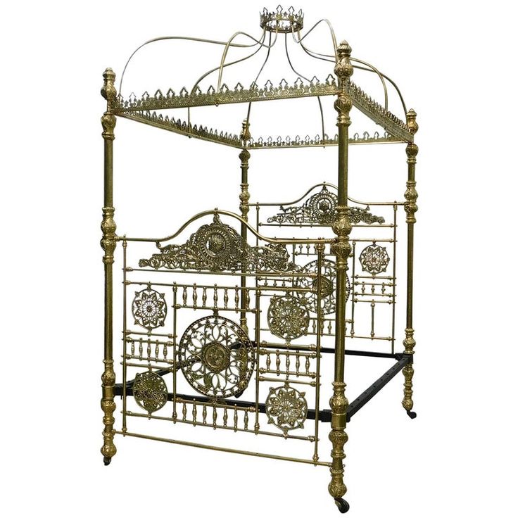 european-brass-canopy-bed