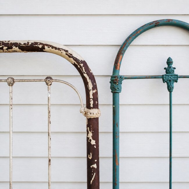 Tubing-size-antique-iron-beds